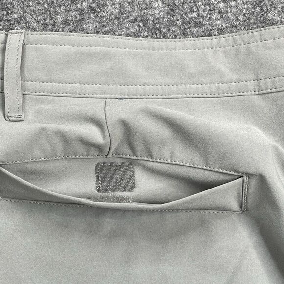 Free Fly Shorts Mens Sz 38 Gray Performance 9" Lightweight Stretch Golf Fishing - Picture 5 of 9